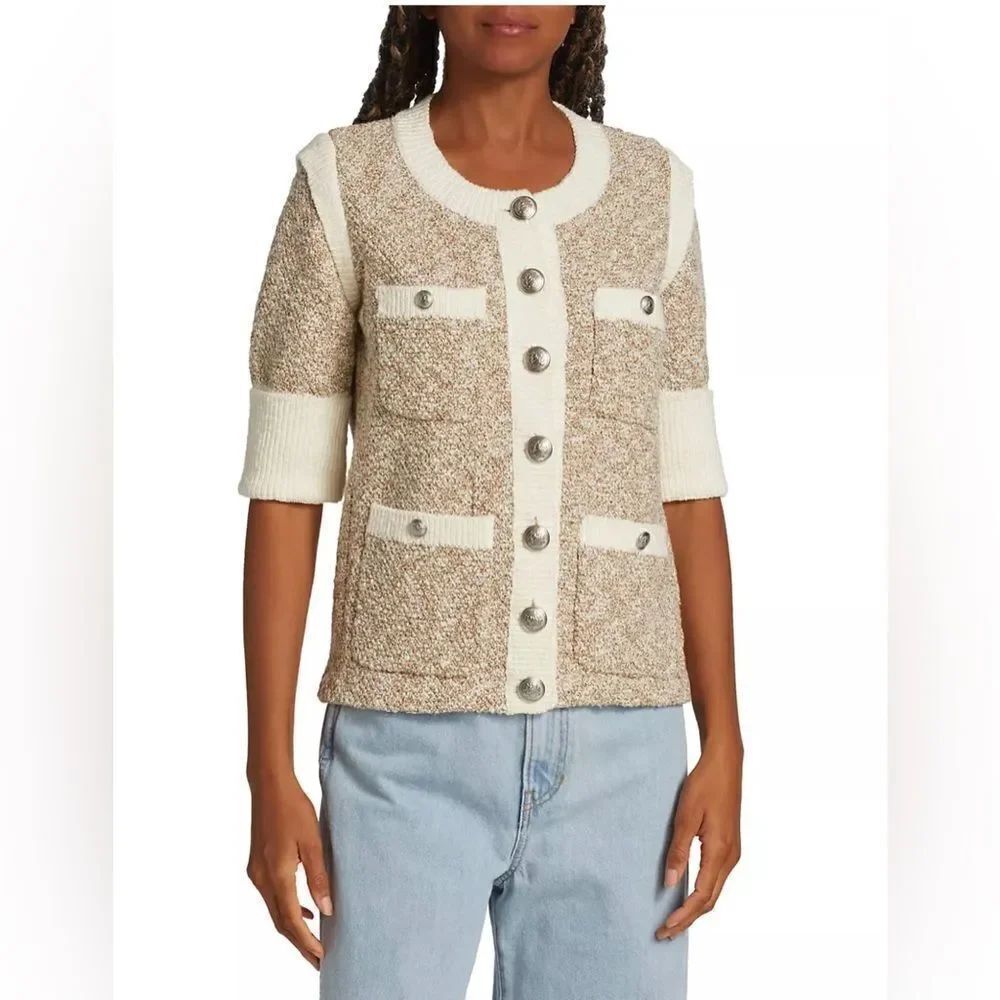 Veronica Beard Kaufman Knit Jacket size M